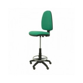 Sgabello Ayna bali Piqueras y Crespo T04CP Verde Smeraldo PVC