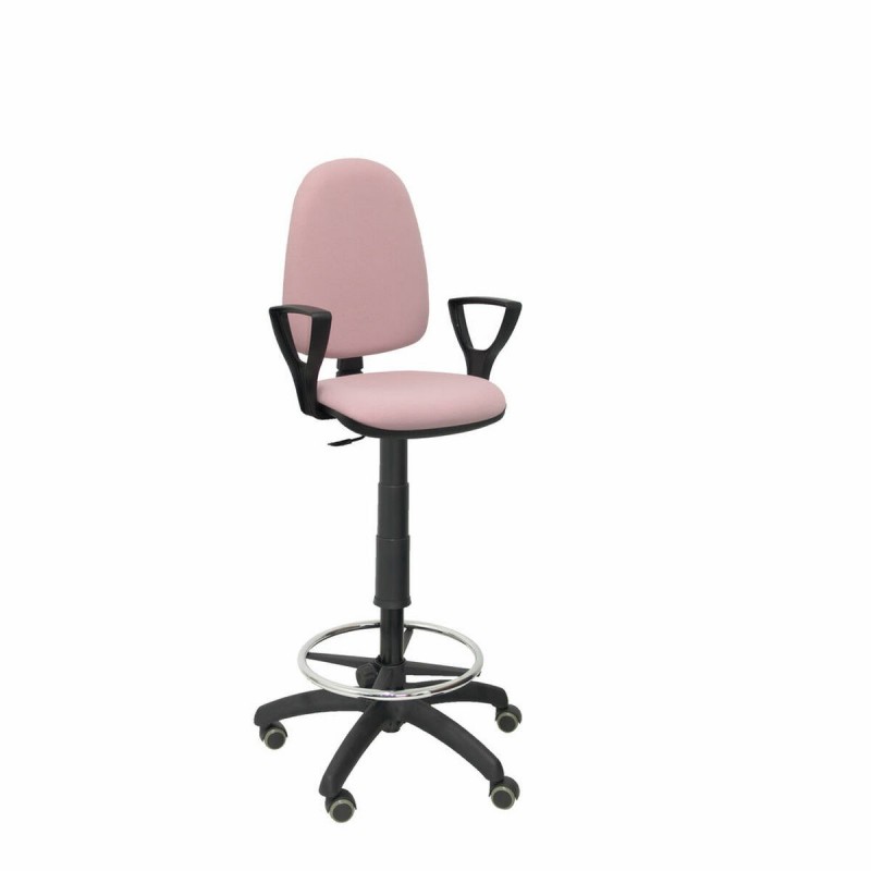 Sgabello Ayna bali Piqueras y Crespo T04CP Rosa Rosa chiaro PVC