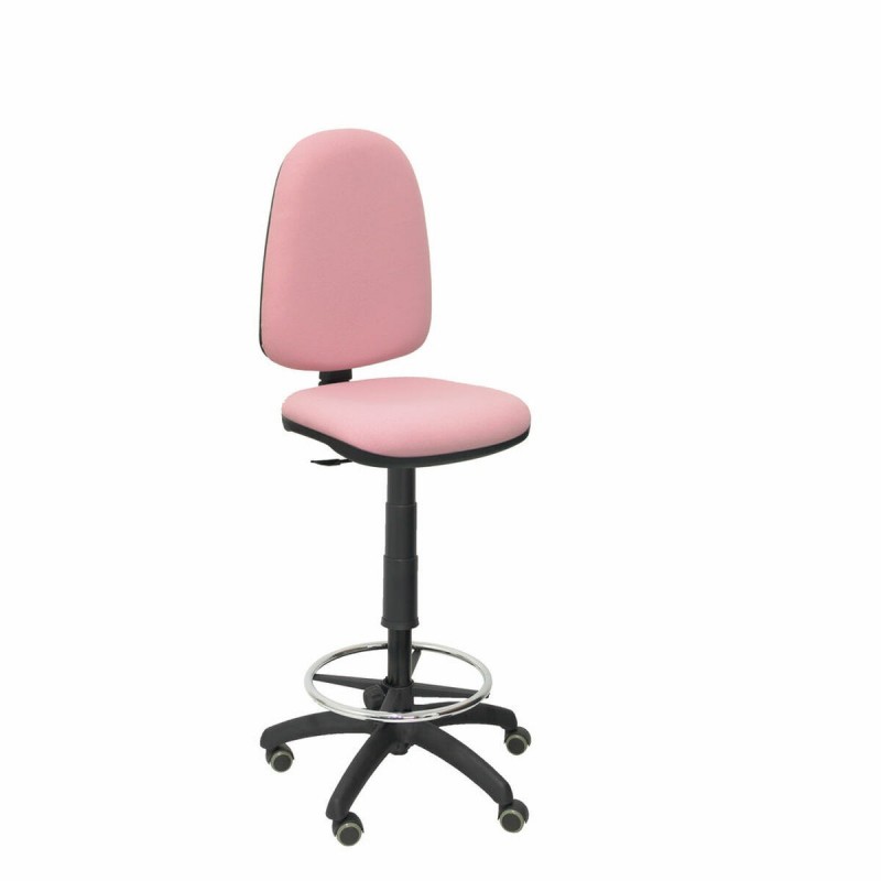 Sgabello Ayna bali Piqueras y Crespo T04CP Rosa Rosa chiaro PVC
