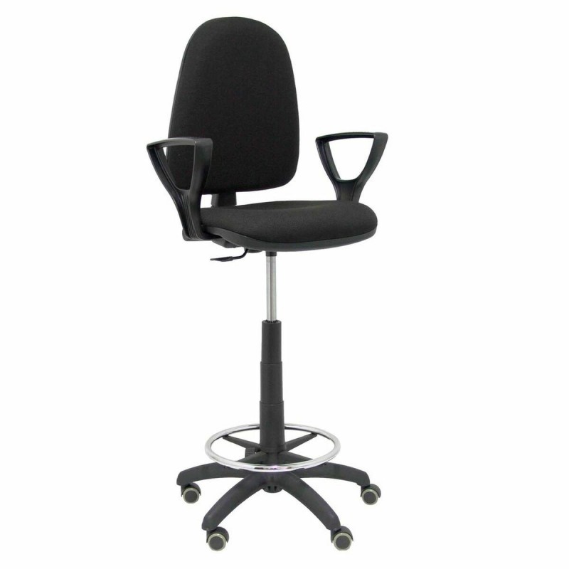 Sgabello Ayna bali Piqueras y Crespo T04CP Nero PVC