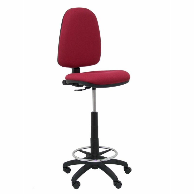 Sgabello Ayna bali Piqueras y Crespo T04CP Rosso Rosso Granato PVC
