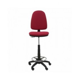 Sgabello Ayna bali Piqueras y Crespo T04CP Rosso Rosso Granato PVC