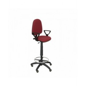 Sgabello Ayna bali Piqueras y Crespo T04CP Rosso Rosso Granato PVC