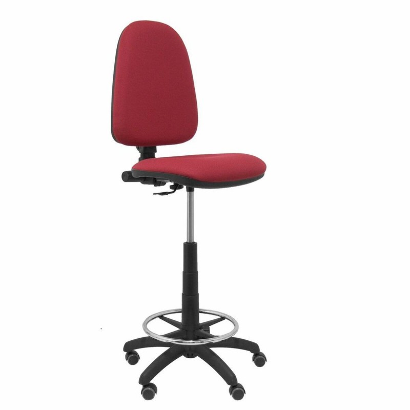Sgabello Ayna bali Piqueras y Crespo T04CP Rosso Rosso Granato PVC