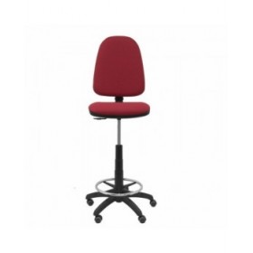 Sgabello Ayna bali Piqueras y Crespo T04CP Rosso Rosso Granato PVC