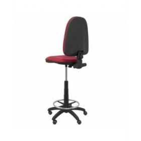 Sgabello Ayna bali Piqueras y Crespo T04CP Rosso Rosso Granato PVC