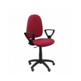 Sedia da Ufficio Ayna bali Piqueras y Crespo 04CP Rosso Rosso Granato
