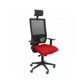 Sedia Ufficio con Poggiatesta Horna bali Piqueras y Crespo BALI350 Rosso