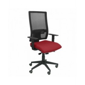 Sedia da Ufficio Horna bali Piqueras y Crespo LI933SC Rosso Rosso Granato