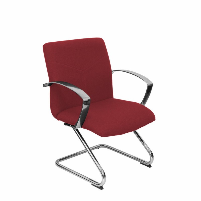 Sedia per Reception Caudete  patín Piqueras y Crespo BALI933 Rosso Rosso Granato