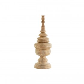 Statua Decorativa DKD Home Decor Marrone 12 x 12 x 34 cm