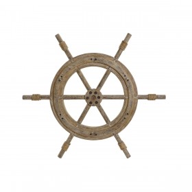 Decorazione da Parete Home ESPRIT Naturale Timone Finitura invecchiata 75 x 4 x 66 cm