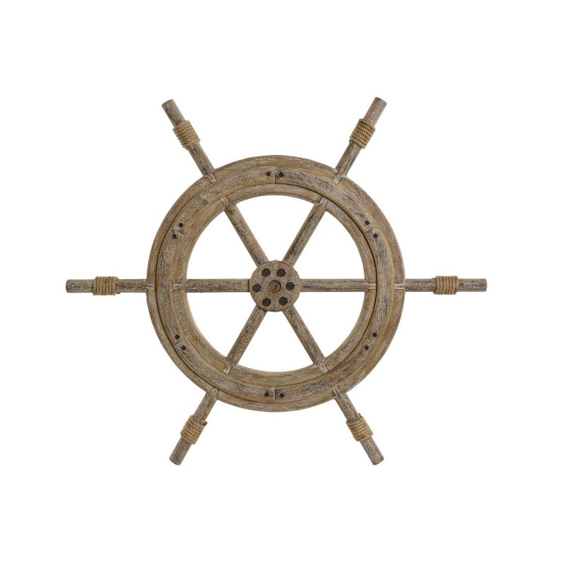 Decorazione da Parete Home ESPRIT Naturale Timone Finitura invecchiata 75 x 4 x 66 cm