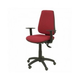 Sedia da Ufficio Elche S bali Piqueras y Crespo 33B10RP Rosso Rosso Granato
