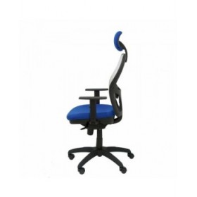 Sedia Ufficio con Poggiatesta Jorquera  Piqueras y Crespo ALI229C Azzurro
