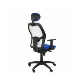 Sedia Ufficio con Poggiatesta Jorquera  Piqueras y Crespo ALI229C Azzurro