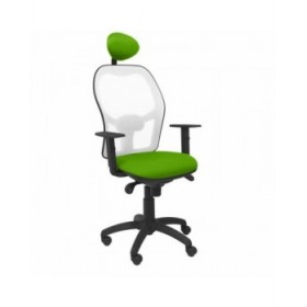 Sedia Ufficio con Poggiatesta Jorquera  Piqueras y Crespo BALI22C Verde Pistacchio