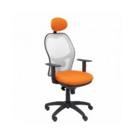 Sedia Ufficio con Poggiatesta Jorquera  Piqueras y Crespo ALI308C Arancio