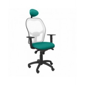 Sedia Ufficio con Poggiatesta Jorquera Piqueras y Crespo BALI39C Turchese