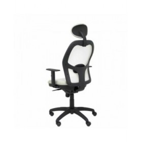 Sedia Ufficio con Poggiatesta Jorquera Piqueras y Crespo BALI40C Grigio Grigio chiaro