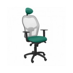 Sedia Ufficio con Poggiatesta Jorquera Piqueras y Crespo ALI456C Verde Smeraldo