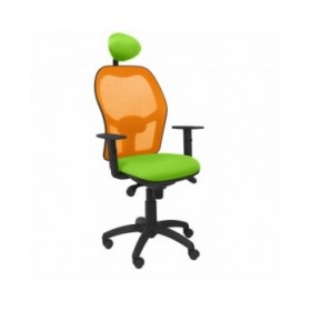 Sedia Ufficio con Poggiatesta Jorquera Piqueras y Crespo BALI22C Verde Pistacchio