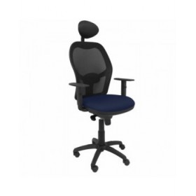 Sedia Ufficio con Poggiatesta Jorquera Piqueras y Crespo ALI200C Azzurro Blu Marino
