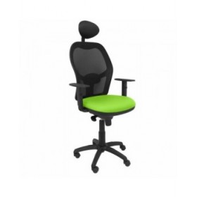 Sedia Ufficio con Poggiatesta Jorquera Piqueras y Crespo BALI22C Verde Pistacchio