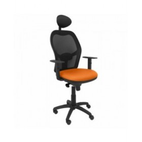 Sedia Ufficio con Poggiatesta Jorquera Piqueras y Crespo ALI308C Arancio