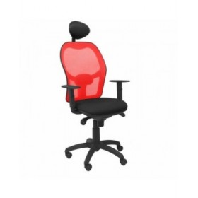 Sedia Ufficio con Poggiatesta Jorquera Piqueras y Crespo ALI840C Nero