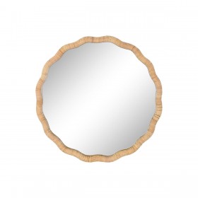 Specchio da parete Home ESPRIT Naturale Scandi 80 x 4,5 x 80 cm