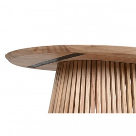 Tavolo da Pranzo Home ESPRIT Naturale legno di mindi 180 x 100 x 75 cm