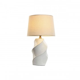 Lampada da tavolo Home ESPRIT Bianco Porcellana 50 W 220 V 36 x 36 x 61 cm 35 x 35 x 60 cm