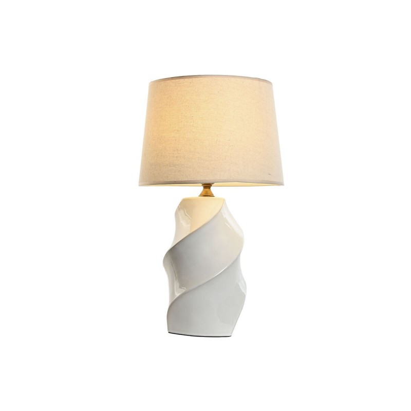 Lampada da tavolo Home ESPRIT Bianco Porcellana 50 W 220 V 36 x 36 x 61 cm 35 x 35 x 60 cm