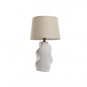 Lampada da tavolo Home ESPRIT Bianco Porcellana 50 W 220 V 36 x 36 x 61 cm 35 x 35 x 60 cm