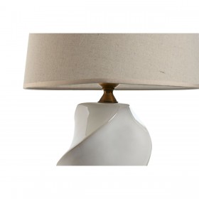 Lampada da tavolo Home ESPRIT Bianco Porcellana 50 W 220 V 36 x 36 x 61 cm 35 x 35 x 60 cm