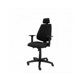 Sedia Ufficio con Poggiatesta  Montalvos Piqueras y Crespo 942252 Nero