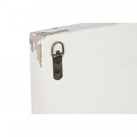 Decorazione da Parete Home ESPRIT Bianco Neoclassico Decapaggio 58 x 4,5 x 78 cm (2 Unità)