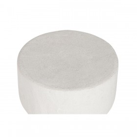 Tavolo aggiuntivo Home ESPRIT Bianco Resina 31 x 31 x 45,5 cm