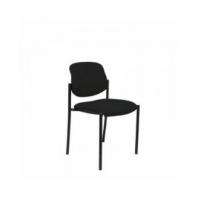 Sedia per Reception Villalgordo Piqueras y Crespo BALI840 Nero