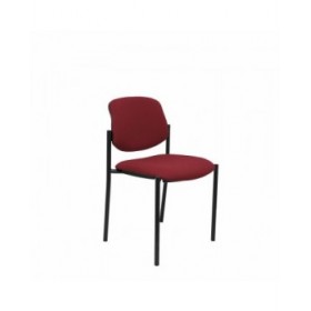 Sedia per Reception Villalgordo Piqueras y Crespo BALI933 Rosso Granato