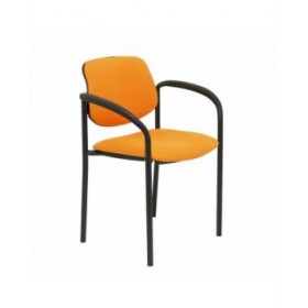Sedia per Reception Villalgordo Bali Piqueras y Crespo LI308CB Arancio