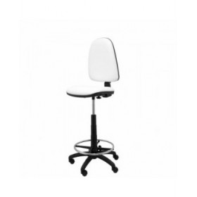 Sgabello Ayna Piqueras y Crespo 4CPSPBL Bianco PVC