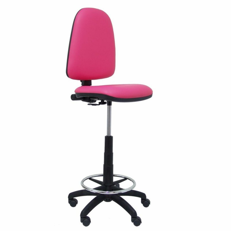 Sgabello Ayna  Piqueras y Crespo 4CPSPRS Rosa PVC Ecopelle