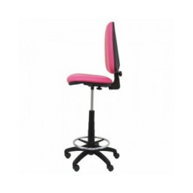 Sgabello Ayna  Piqueras y Crespo 4CPSPRS Rosa PVC Ecopelle
