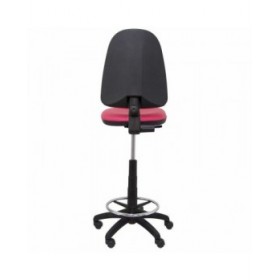 Sgabello Ayna  Piqueras y Crespo 4CPSPRS Rosa PVC Ecopelle