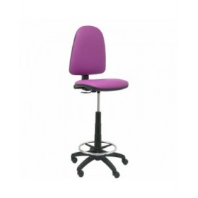 Sgabello Ayna  Piqueras y Crespo 4CPSPMO Viola PVC Ecopelle