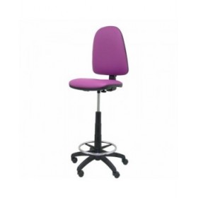 Sgabello Ayna  Piqueras y Crespo 4CPSPMO Viola PVC Ecopelle