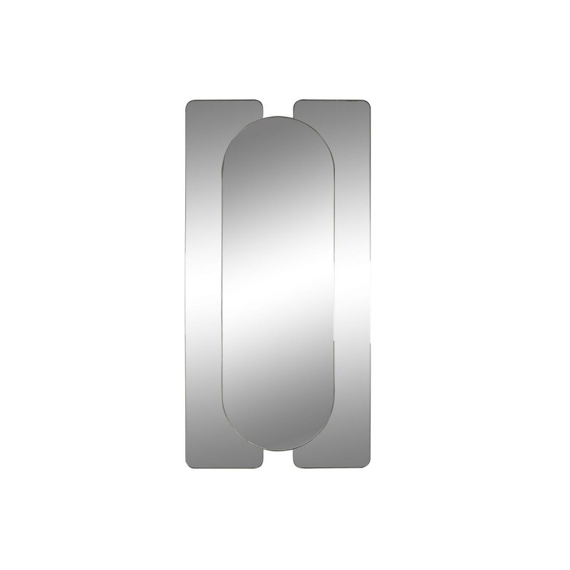 Specchio da parete Home ESPRIT Dorato Cristallo Ferro Moderno 100 x 5 x 200 cm