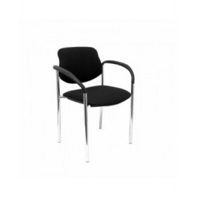 Sedia per Reception Villalgordo Piqueras y Crespo LI840CB Nero